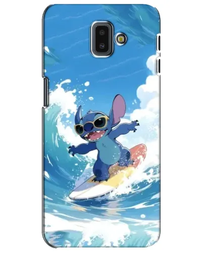 Чохол для Samsung Galaxy J6 Plus 2018 (J610) з картинкою «Стіч на хвилі» Чохол для Samsung Galaxy J6 Plus 2018 (J610) з картинкою «Стіч на хвилі»