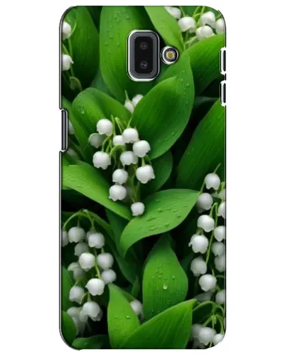 Чехол для Samsung Galaxy J6 Plus 2018 (J610) с картинкой «Ландыши в зелени» Чехол для Samsung Galaxy J6 Plus 2018 (J610) с картинкой «Ландыши в зелени»