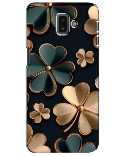 Чехол для Samsung Galaxy J6 Plus 2018 (J610) с картинкой «Клевер в золоте» Чехол для Samsung Galaxy J6 Plus 2018 (J610) с картинкой «Клевер в золоте»