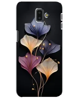 Чехол для Samsung Galaxy J6 Plus 2018 (J610) с картинкой «Лиловые цветы грации»