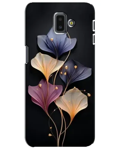 Чехол для Samsung Galaxy J6 Plus 2018 (J610) с картинкой «Лиловые цветы грации» Чехол для Samsung Galaxy J6 Plus 2018 (J610) с картинкой «Лиловые цветы грации»