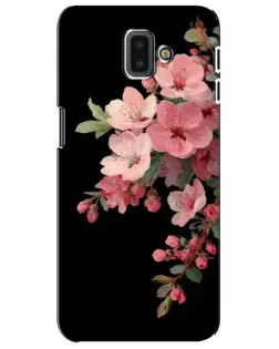 Чехол для Samsung Galaxy J6 Plus 2018 (J610) с картинкой «Розовая ветка сакуры»