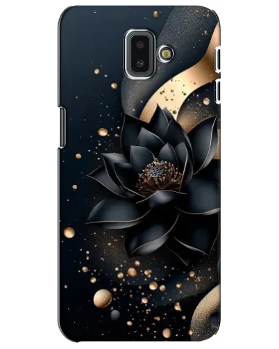 Чехол для Samsung Galaxy J6 Plus 2018 (J610) с картинкой «Черный лотос» Чехол для Samsung Galaxy J6 Plus 2018 (J610) с картинкой «Черный лотос»