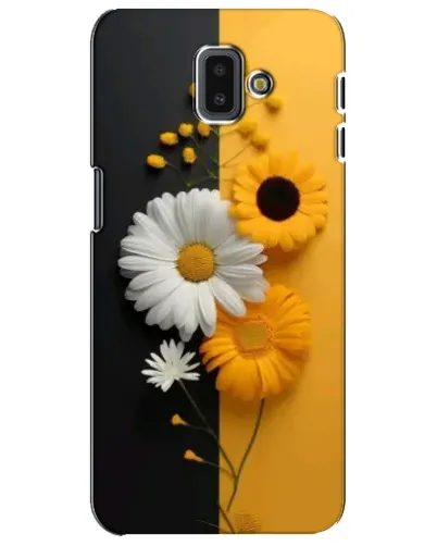 Чехол для Samsung Galaxy J6 Plus 2018 (J610) с картинкой «Подсолнух и ромашка» Чехол для Samsung Galaxy J6 Plus 2018 (J610) с картинкой «Подсолнух и ромашка»
