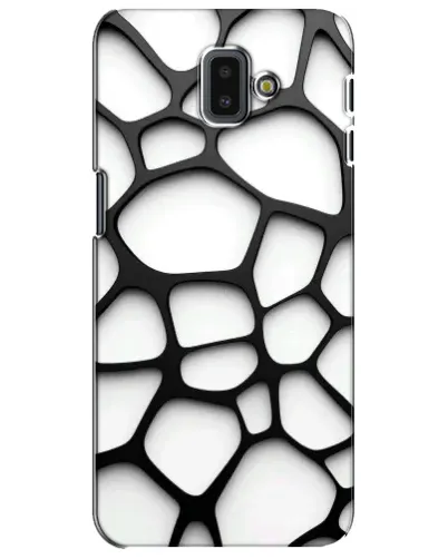 Чохол для Samsung Galaxy J6 Plus 2018 (J610) з картинкою «Біла об'ємна сітка» Чохол для Samsung Galaxy J6 Plus 2018 (J610) з картинкою «Біла об'ємна сітка»