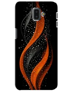 Чохол для Samsung Galaxy J6 Plus 2018 (J610) з картинкою «Вогняна зоряна хвиля»