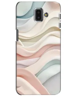 Чохол для Samsung Galaxy J6 Plus 2018 (J610) з картинкою «Пастельні ніжні хвилі»