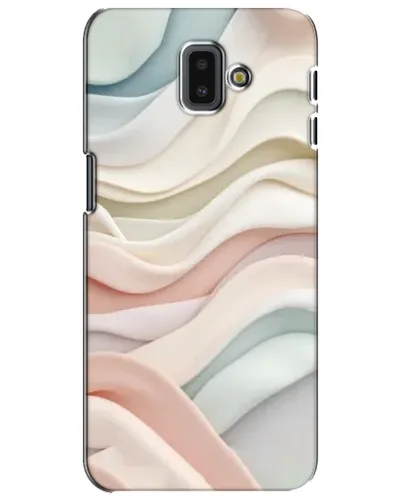 Чохол для Samsung Galaxy J6 Plus 2018 (J610) з картинкою «Пастельні ніжні хвилі» Чохол для Samsung Galaxy J6 Plus 2018 (J610) з картинкою «Пастельні ніжні хвилі»