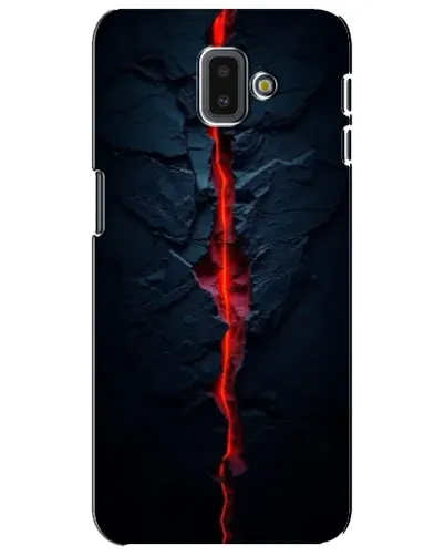 Чохол для Samsung Galaxy J6 Plus 2018 (J610) з картинкою «Червона лавова тріщина» Чохол для Samsung Galaxy J6 Plus 2018 (J610) з картинкою «Червона лавова тріщина»