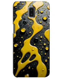 Чохол для Samsung Galaxy J6 Plus 2018 (J610) з картинкою «Рідке жовте золото»