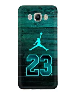 Чехол для Samsung Galaxy J7 2016 (J710, J7108) с картинкой «Jordan Cyan 23» Чехол для Samsung Galaxy J7 2016 (J710, J7108) с картинкой «Jordan Cyan 23»