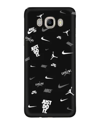 Чехол для Samsung Galaxy J7 2016 (J710, J7108) с картинкой «Nike Black Pattern» Чехол для Samsung Galaxy J7 2016 (J710, J7108) с картинкой «Nike Black Pattern»