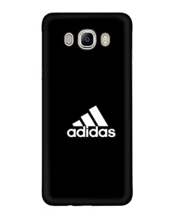 Чехол для Samsung Galaxy J7 2016 (J710, J7108) с картинкой «Черная классика Adidas»