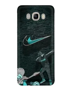 Чехол для Samsung Galaxy J7 2016 (J710, J7108) с картинкой «Спортивный арт Nike»