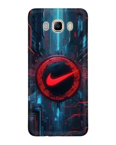 Чехол для Samsung Galaxy J7 2016 (J710, J7108) с картинкой «Техногенный стиль Nike» Чехол для Samsung Galaxy J7 2016 (J710, J7108) с картинкой «Техногенный стиль Nike»