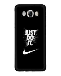 Чехол для Samsung Galaxy J7 2016 (J710, J7108) с картинкой «Текстовый принт Nike»