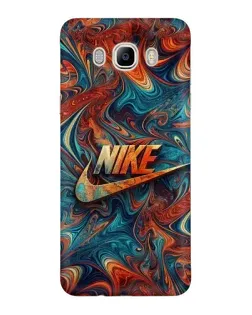 Чехол для Samsung Galaxy J7 2016 (J710, J7108) с картинкой «Nike в абстракции»