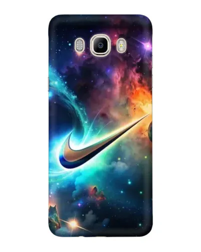 Чехол для Samsung Galaxy J7 2016 (J710, J7108) с картинкой «Космический Nike Swoosh» Чехол для Samsung Galaxy J7 2016 (J710, J7108) с картинкой «Космический Nike Swoosh»