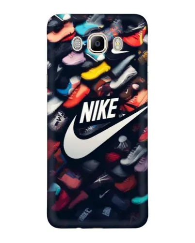 Чехол для Samsung Galaxy J7 2016 (J710, J7108) с картинкой «Коллекция кроссовок Nike» Чехол для Samsung Galaxy J7 2016 (J710, J7108) с картинкой «Коллекция кроссовок Nike»