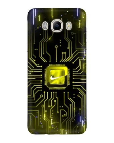 Чехол для Samsung Galaxy J7 2016 (J710, J7108) с картинкой «Nike — золотая искра» Чехол для Samsung Galaxy J7 2016 (J710, J7108) с картинкой «Nike — золотая искра»