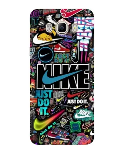 Чехол для Samsung Galaxy J7 2016 (J710, J7108) с картинкой «Яркий коллаж Nike» Чехол для Samsung Galaxy J7 2016 (J710, J7108) с картинкой «Яркий коллаж Nike»
