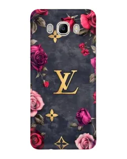 Чехол для Samsung Galaxy J7 2016 (J710, J7108) с картинкой «Цветочный Louis Vuitton»