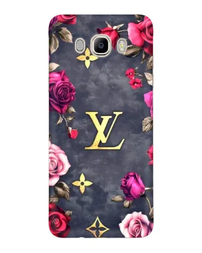 Чехол для Samsung Galaxy J7 2016 (J710, J7108) с картинкой «Цветочный Louis Vuitton»