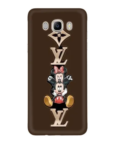 Чехол для Samsung Galaxy J7 2016 (J710, J7108) с картинкой «LV и Микки Маус»