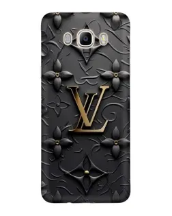 Чехол для Samsung Galaxy J7 2016 (J710, J7108) с картинкой «Кожаная текстура LV»