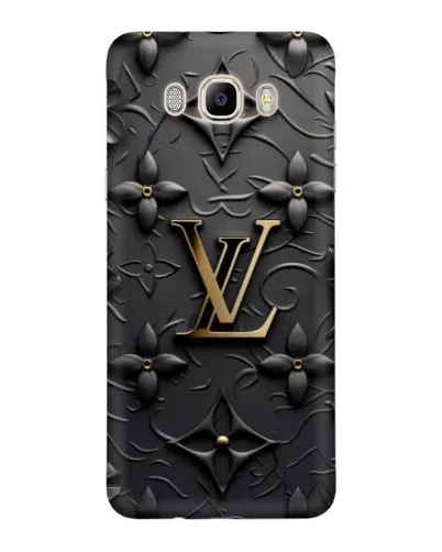 Чехол для Samsung Galaxy J7 2016 (J710, J7108) с картинкой «Кожаная текстура LV»