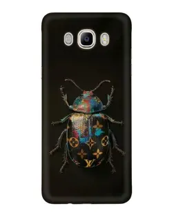 Чехол для Samsung Galaxy J7 2016 (J710, J7108) с картинкой «LV — мраморный принт»