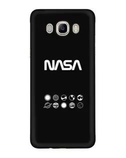 Чехол для Samsung Galaxy J7 2016 (J710, J7108) с картинкой «NASA — технический принт»