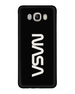 Чехол для Samsung Galaxy J7 2016 (J710, J7108) с картинкой «NASA — вертикальный логотип»