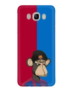 Чехол для Samsung Galaxy J7 2016 (J710, J7108) с картинкой «Bored Ape — фанат Барсы» Чехол для Samsung Galaxy J7 2016 (J710, J7108) с картинкой «Bored Ape — фанат Барсы»
