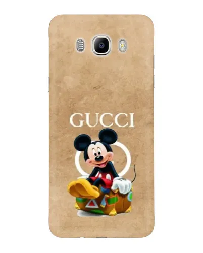Чехол для Samsung Galaxy J7 2016 (J710, J7108) с картинкой «Микки Маус Gucci — крафт»