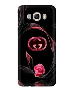 Чехол для Samsung Galaxy J7 2016 (J710, J7108) с картинкой «Gucci — неоновая роза»