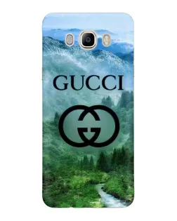 Чехол для Samsung Galaxy J7 2016 (J710, J7108) с картинкой «Gucci — горный пейзаж»