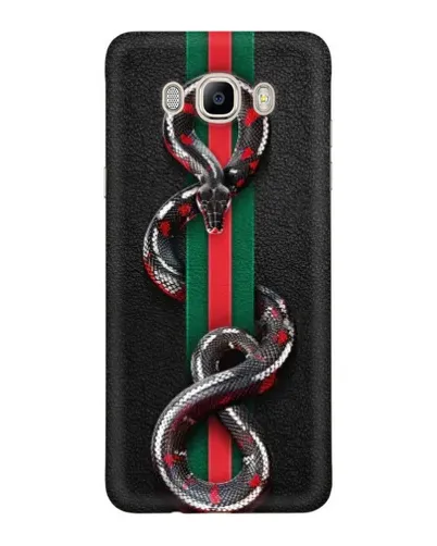 Чехол для Samsung Galaxy J7 2016 (J710, J7108) с картинкой «Gucci — змея на полосе» Чехол для Samsung Galaxy J7 2016 (J710, J7108) с картинкой «Gucci — змея на полосе»