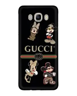 Чехол для Samsung Galaxy J7 2016 (J710, J7108) с картинкой «Gucci — герои Disney и монограмма» Чехол для Samsung Galaxy J7 2016 (J710, J7108) с картинкой «Gucci — герои Disney и монограмма»