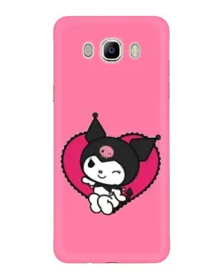 Чехол для Samsung Galaxy J7 2016 (J710, J7108) с картинкой «Kuromi — любовь в сердце» Чехол для Samsung Galaxy J7 2016 (J710, J7108) с картинкой «Kuromi — любовь в сердце»