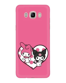 Чехол для Samsung Galaxy J7 2016 (J710, J7108) с картинкой «Kuromi и My Melody» Чехол для Samsung Galaxy J7 2016 (J710, J7108) с картинкой «Kuromi и My Melody»
