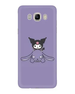 Чехол для Samsung Galaxy J7 2016 (J710, J7108) с картинкой «Kuromi на лиловом фоне» Чехол для Samsung Galaxy J7 2016 (J710, J7108) с картинкой «Kuromi на лиловом фоне»