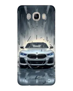 Чехол для Samsung Galaxy J7 2016 (J710, J7108) с картинкой «BMW в свете фар» Чехол для Samsung Galaxy J7 2016 (J710, J7108) с картинкой «BMW в свете фар»