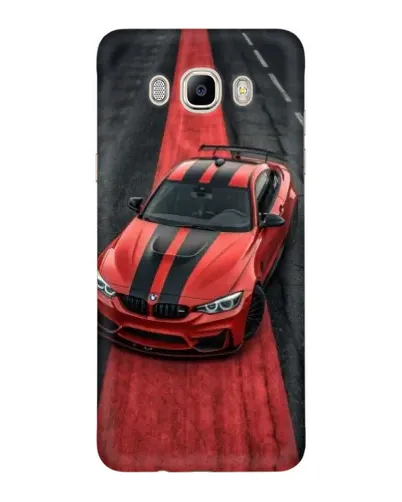 Чехол для Samsung Galaxy J7 2016 (J710, J7108) с картинкой «BMW на красной дорожке» Чехол для Samsung Galaxy J7 2016 (J710, J7108) с картинкой «BMW на красной дорожке»