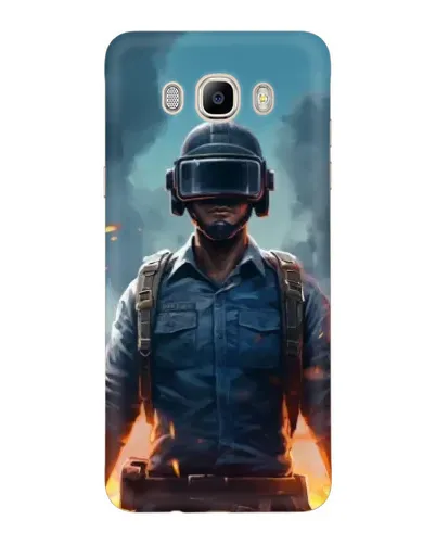 Чехол для Samsung Galaxy J7 2016 (J710, J7108) с картинкой «PUBG — реалистичный герой» Чехол для Samsung Galaxy J7 2016 (J710, J7108) с картинкой «PUBG — реалистичный герой»