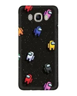 Чехол для Samsung Galaxy J7 2016 (J710, J7108) с картинкой «Космический паттерн Among Us»