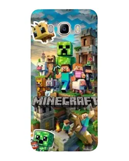 Чохол для Samsung Galaxy J7 2016 (J710, J7108) з картинкою «Замок Minecraft» Чохол для Samsung Galaxy J7 2016 (J710, J7108) з картинкою «Замок Minecraft»