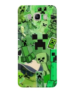 Чохол для Samsung Galaxy J7 2016 (J710, J7108) з картинкою «Кріпери Minecraft» Чохол для Samsung Galaxy J7 2016 (J710, J7108) з картинкою «Кріпери Minecraft»
