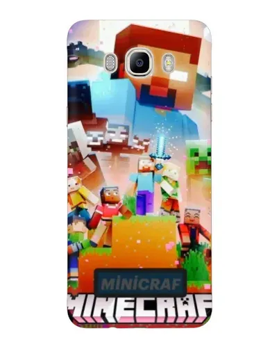 Чехол для Samsung Galaxy J7 2016 (J710, J7108) с картинкой «Minecraft герои игры» Чехол для Samsung Galaxy J7 2016 (J710, J7108) с картинкой «Minecraft герои игры»