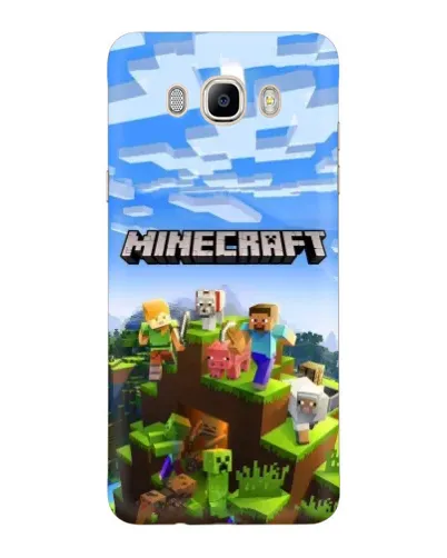 Чехол для Samsung Galaxy J7 2016 (J710, J7108) с картинкой «Minecraft классический мир» Чехол для Samsung Galaxy J7 2016 (J710, J7108) с картинкой «Minecraft классический мир»